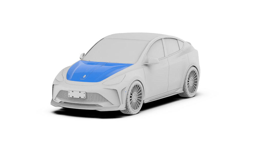 Robot Craftsman Tesla Model Y Starship Aluminium Bonnet / Hood Aftermarket Carbon Fiber Part / Bodykit - Robot Bodykits