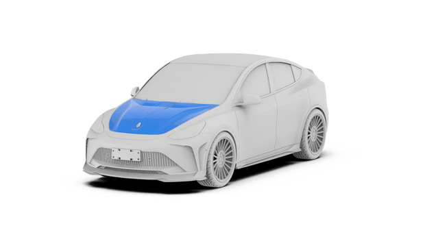 Robot Craftsman Tesla Model Y Starship Aluminium Bonnet / Hood Aftermarket Carbon Fiber Part / Bodykit - Robot Bodykits