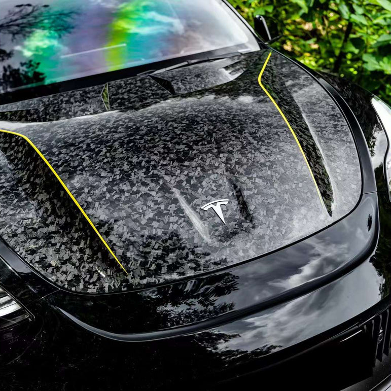 Robot Craftsman Tesla Model Y Starship Aluminium Bonnet / Hood Aftermarket Carbon Fiber Part / Bodykit - Robot Bodykits
