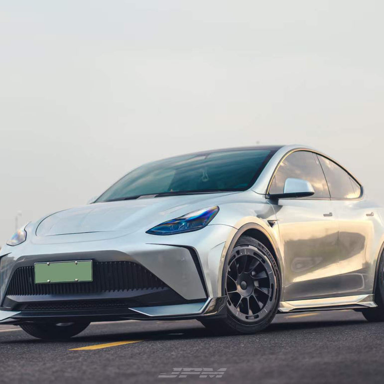 Robot Craftsman Tesla Model Y Starship Polypropylene Front Bumper Aftermarket Carbon Fiber Part / Bodykit - Robot Bodykits