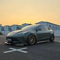 Robot Craftsman Tesla Model Y Starship Polypropylene Front Bumper Aftermarket Carbon Fiber Part / Bodykit - Robot Bodykits