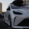 Robot Craftsman Tesla Model Y Starship Polypropylene Front Bumper Aftermarket Carbon Fiber Part / Bodykit - Robot Bodykits