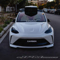 Robot Craftsman Tesla Model Y Starship Polypropylene Front Bumper Aftermarket Carbon Fiber Part / Bodykit - Robot Bodykits