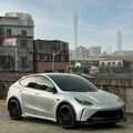 Robot Craftsman Tesla Model Y Starship Polypropylene Front Bumper Aftermarket Carbon Fiber Part / Bodykit - Robot Bodykits
