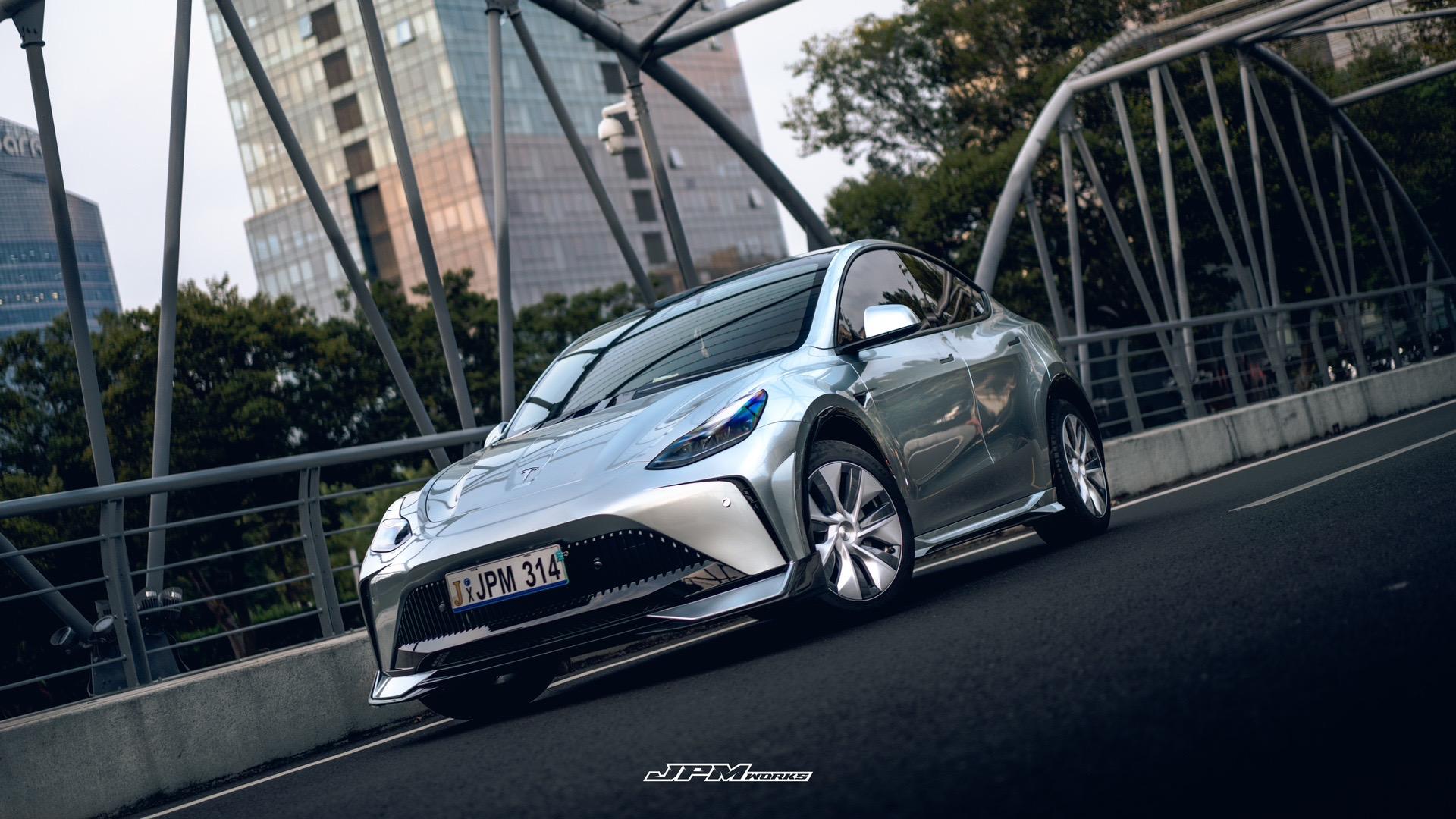 Robot Craftsman Tesla Model Y Starship Polypropylene (PP) Full Bodykit Aftermarket Carbon Fiber Part / Bodykit - Robot Bodykits