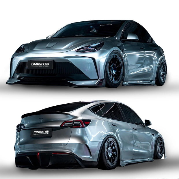 Robot Craftsman Tesla Model Y Starship Polypropylene (PP) Full Bodykit Aftermarket Carbon Fiber Part / Bodykit - Robot Bodykits