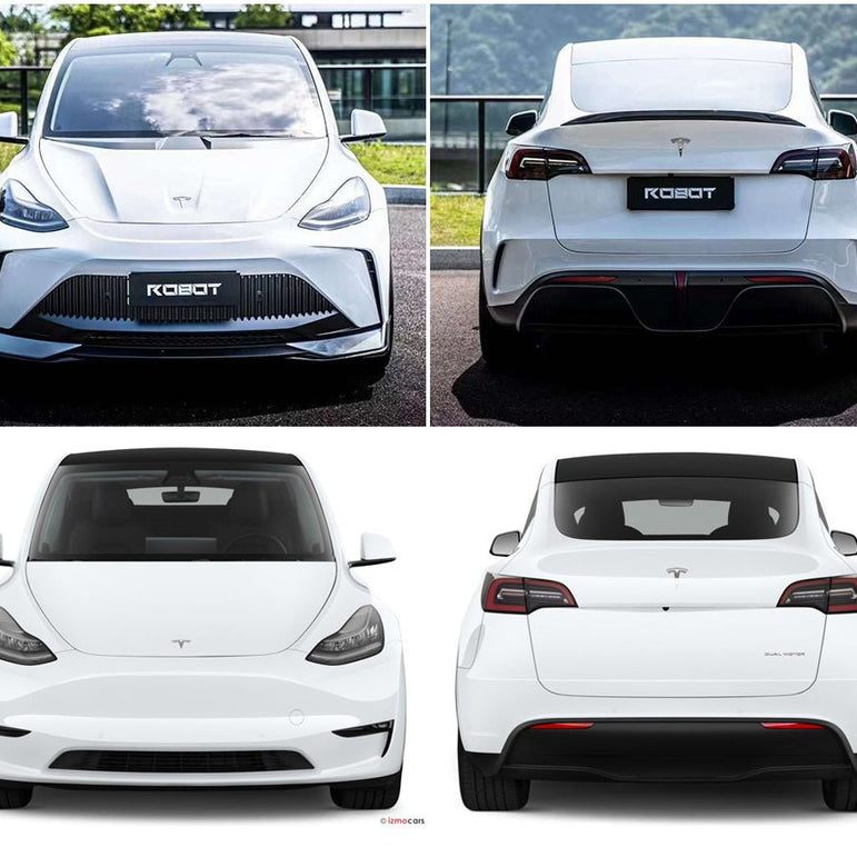 Robot Craftsman Tesla Model Y Starship Polypropylene (PP) Full Bodykit Aftermarket Carbon Fiber Part / Bodykit - Robot Bodykits