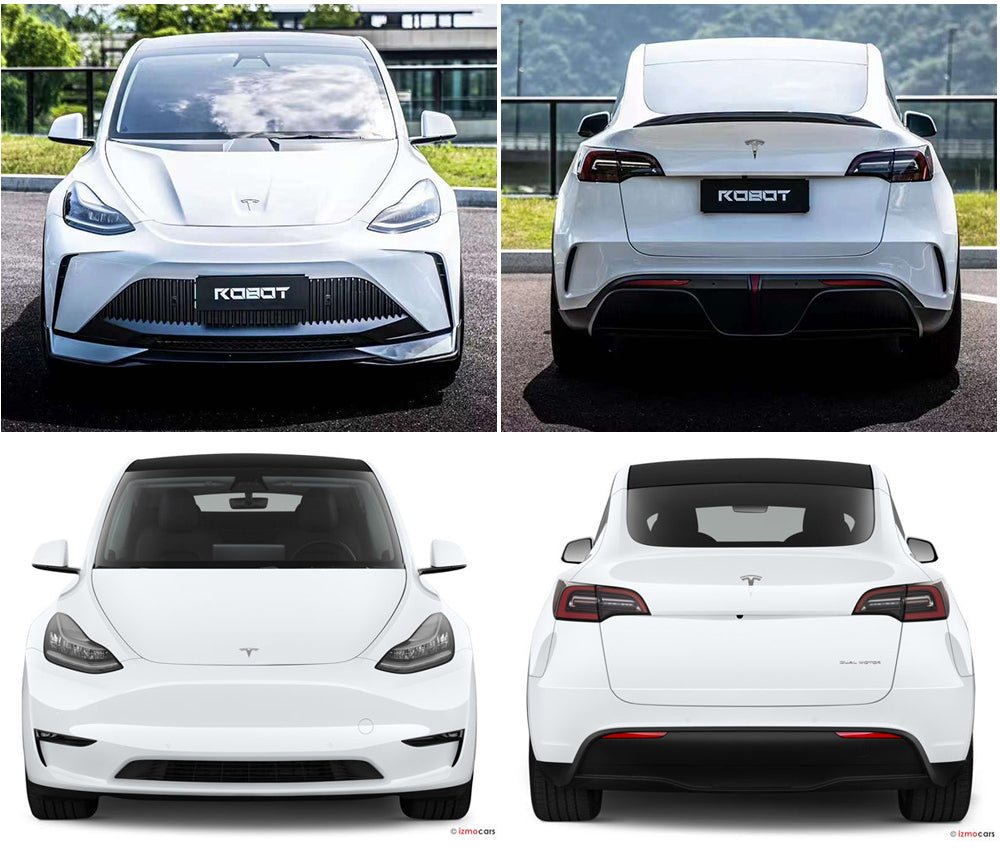Robot Craftsman Tesla Model Y Starship Polypropylene (PP) Full Bodykit Aftermarket Carbon Fiber Part / Bodykit - Robot Bodykits