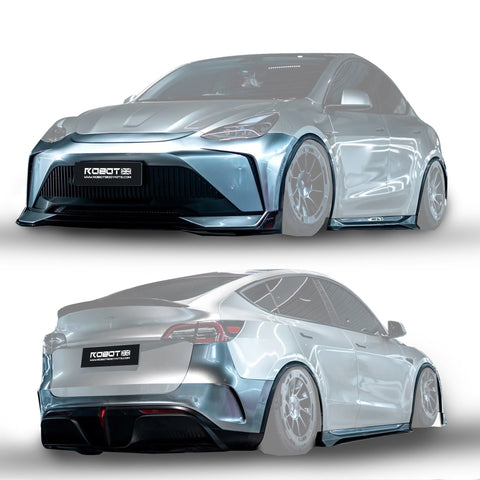 Robot Craftsman Tesla Model Y Starship Polypropylene (PP) Full Bodykit Aftermarket Carbon Fiber Part / Bodykit - Robot Bodykits