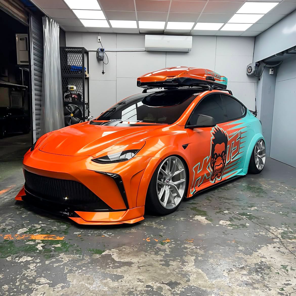 Robot Craftsman Tesla Model Y Starship Polypropylene (PP/frp) Full widebody Bodykit Aftermarket Carbon Fiber Part / Bodykit - Robot Bodykits