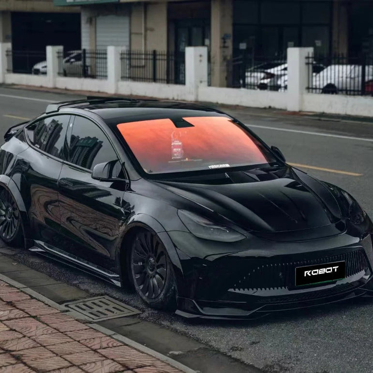 Robot Craftsman Tesla Model Y Starship Polypropylene (PP/frp) Full widebody Bodykit Aftermarket Carbon Fiber Part / Bodykit - Robot Bodykits