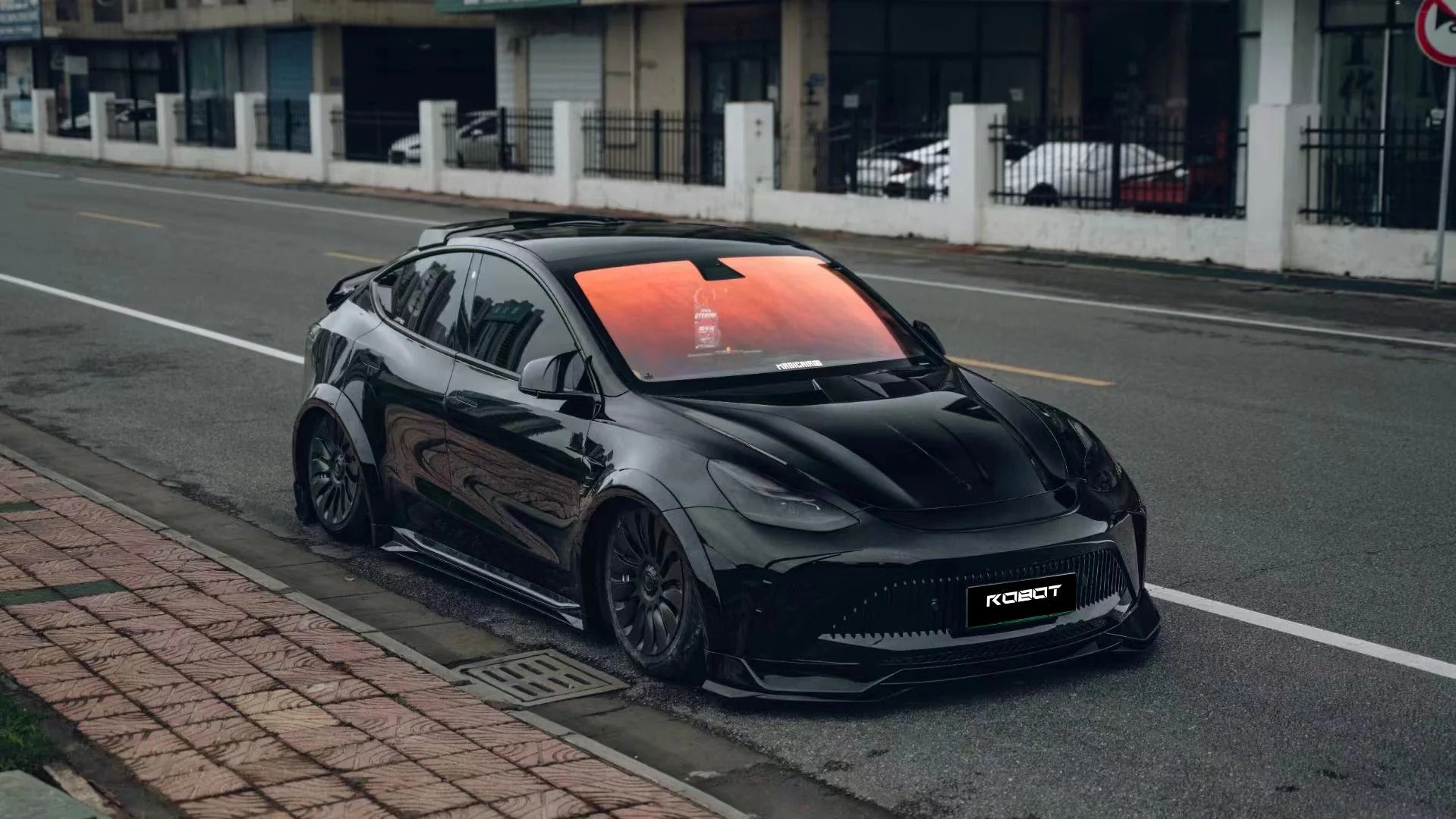 Robot Craftsman Tesla Model Y Starship Polypropylene (PP/frp) Full widebody Bodykit Aftermarket Carbon Fiber Part / Bodykit - Robot Bodykits