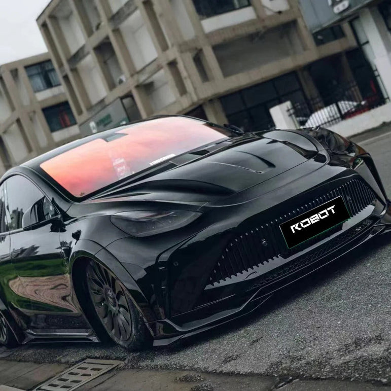 Robot Craftsman Tesla Model Y Starship Polypropylene (PP/frp) Full widebody Bodykit Aftermarket Carbon Fiber Part / Bodykit - Robot Bodykits