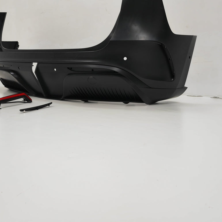 Robot Craftsman Tesla Model Y Starship Polypropylene Rear Bumper & Diffuser Aftermarket Carbon Fiber Part / Bodykit - Robot Bodykits