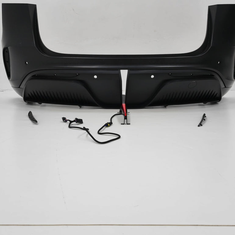 Robot Craftsman Tesla Model Y Starship Polypropylene Rear Bumper & Diffuser Aftermarket Carbon Fiber Part / Bodykit - Robot Bodykits