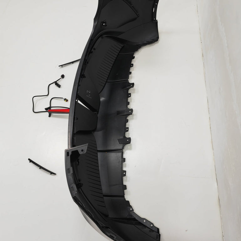 Robot Craftsman Tesla Model Y Starship Polypropylene Rear Bumper & Diffuser Aftermarket Carbon Fiber Part / Bodykit - Robot Bodykits