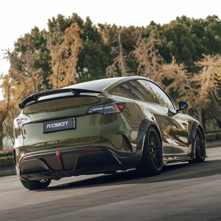 Robot Craftsman Tesla Model Y Starship Polypropylene Widebody Arches Aftermarket Carbon Fiber Part / Bodykit - Robot Bodykits