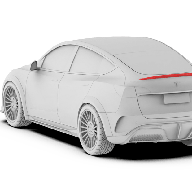 Robot Craftsman Tesla Model Y Starship Spoilers Aftermarket Carbon Fiber Part / Bodykit - Robot Bodykits