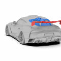 Robot Craftsman Toyota GR Supra GT Wing Aftermarket Carbon Fiber Part / Bodykit - Robot Bodykits