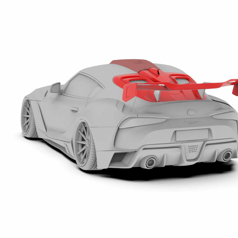Robot Craftsman Toyota GR Supra GT Wing Aftermarket Carbon Fiber Part / Bodykit - Robot Bodykits