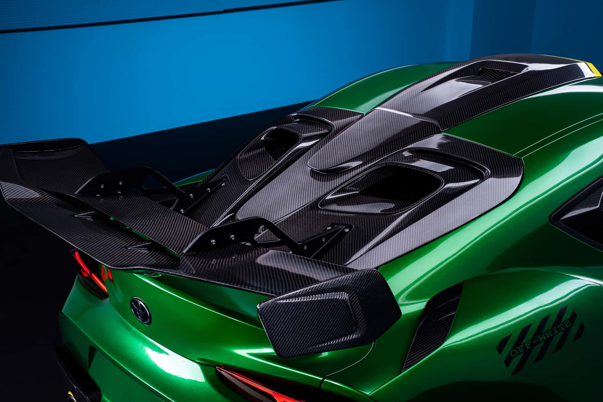 Robot Craftsman Toyota GR Supra GT Wing Aftermarket Carbon Fiber Part / Bodykit - Robot Bodykits