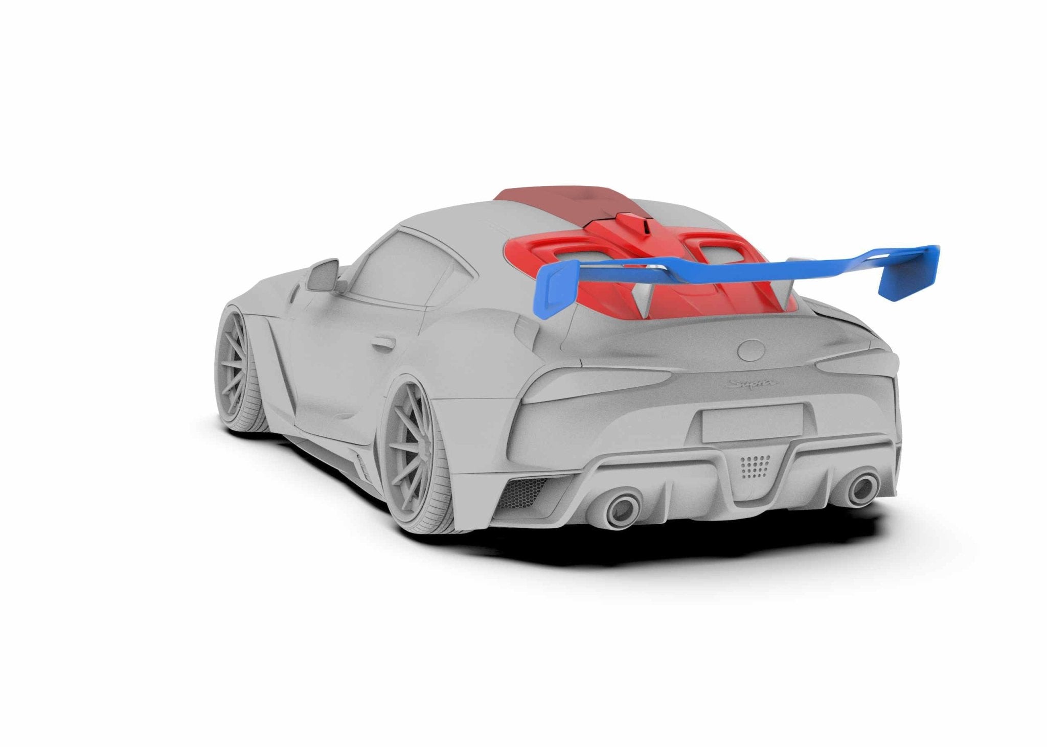 Robot Craftsman Toyota GR Supra GT Wing Aftermarket Carbon Fiber Part / Bodykit - Robot Bodykits
