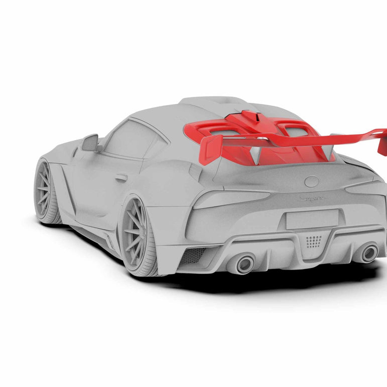 Robot Craftsman Toyota GR Supra GT Wing Aftermarket Carbon Fiber Part / Bodykit - Robot Bodykits