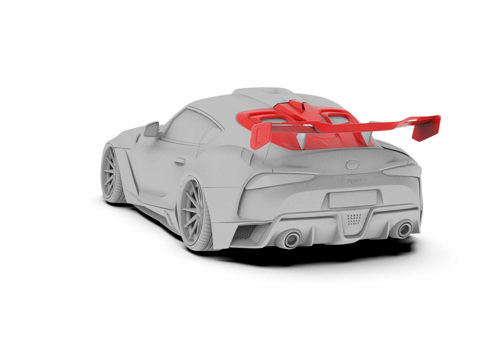 Robot Craftsman Toyota GR Supra GT Wing Aftermarket Carbon Fiber Part / Bodykit - Robot Bodykits