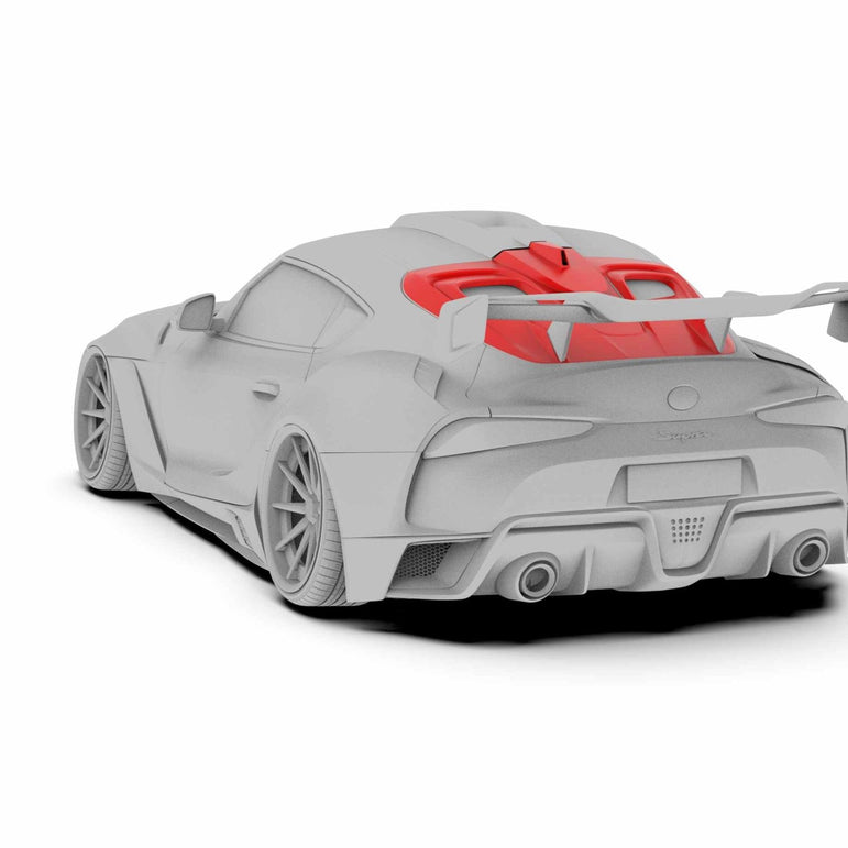 Robot Craftsman Toyota GR Supra GT Wing Aftermarket Carbon Fiber Part / Bodykit - Robot Bodykits