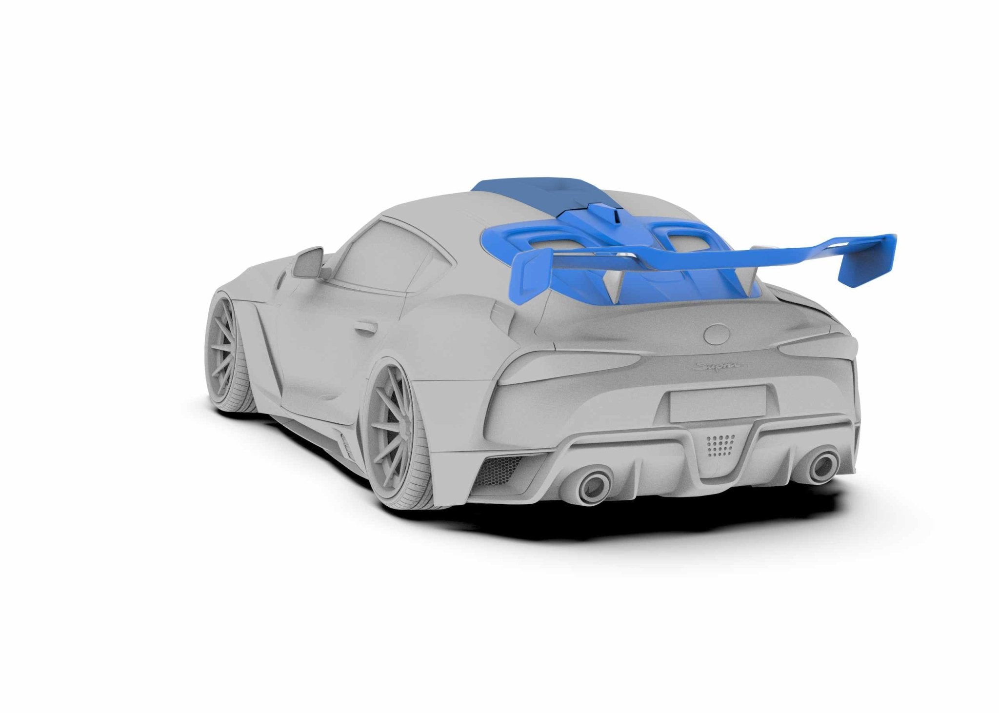 Robot Craftsman Toyota GR Supra GT Wing Aftermarket Carbon Fiber Part / Bodykit - Robot Bodykits