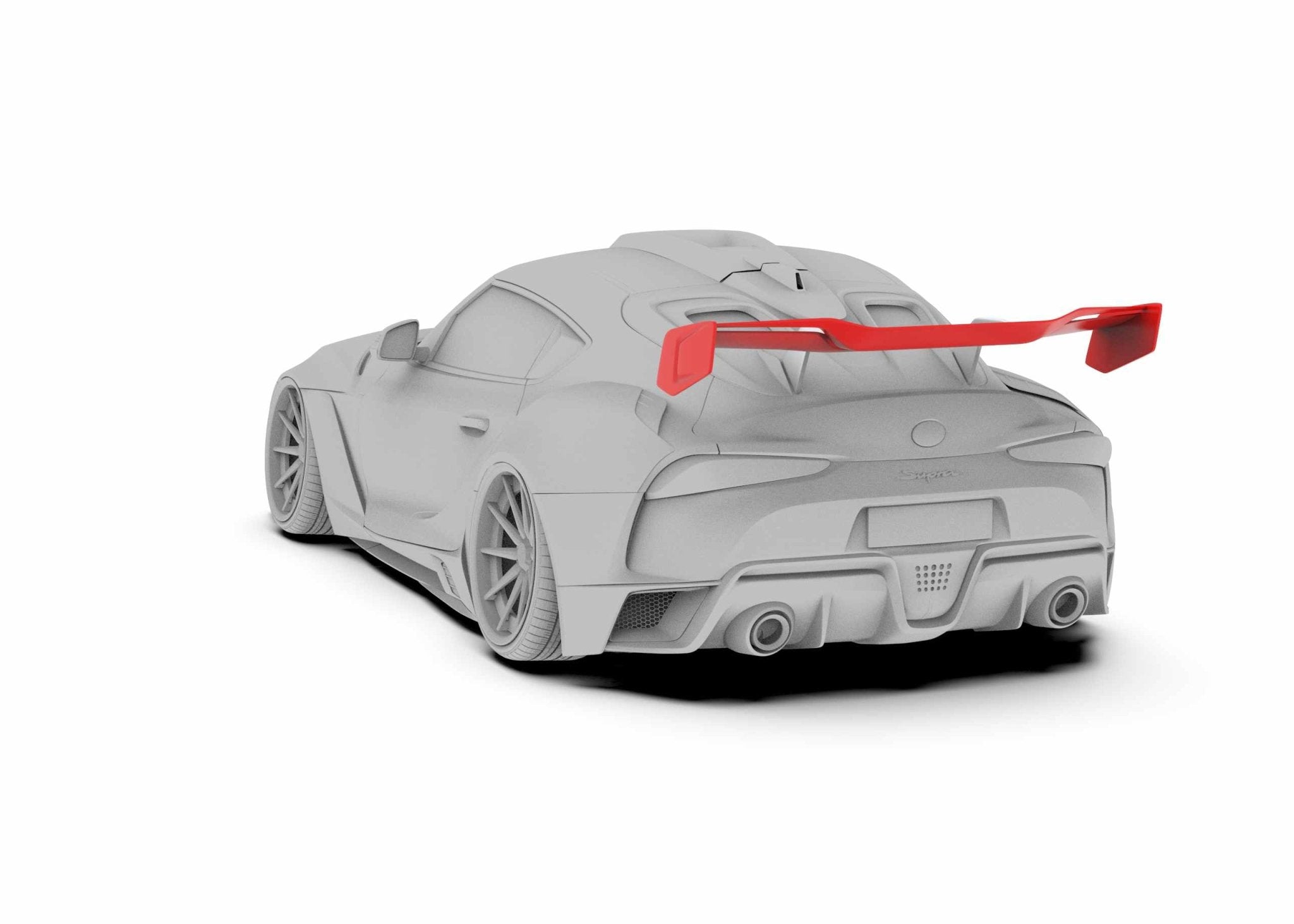 Robot Craftsman Toyota GR Supra GT Wing Aftermarket Carbon Fiber Part / Bodykit - Robot Bodykits