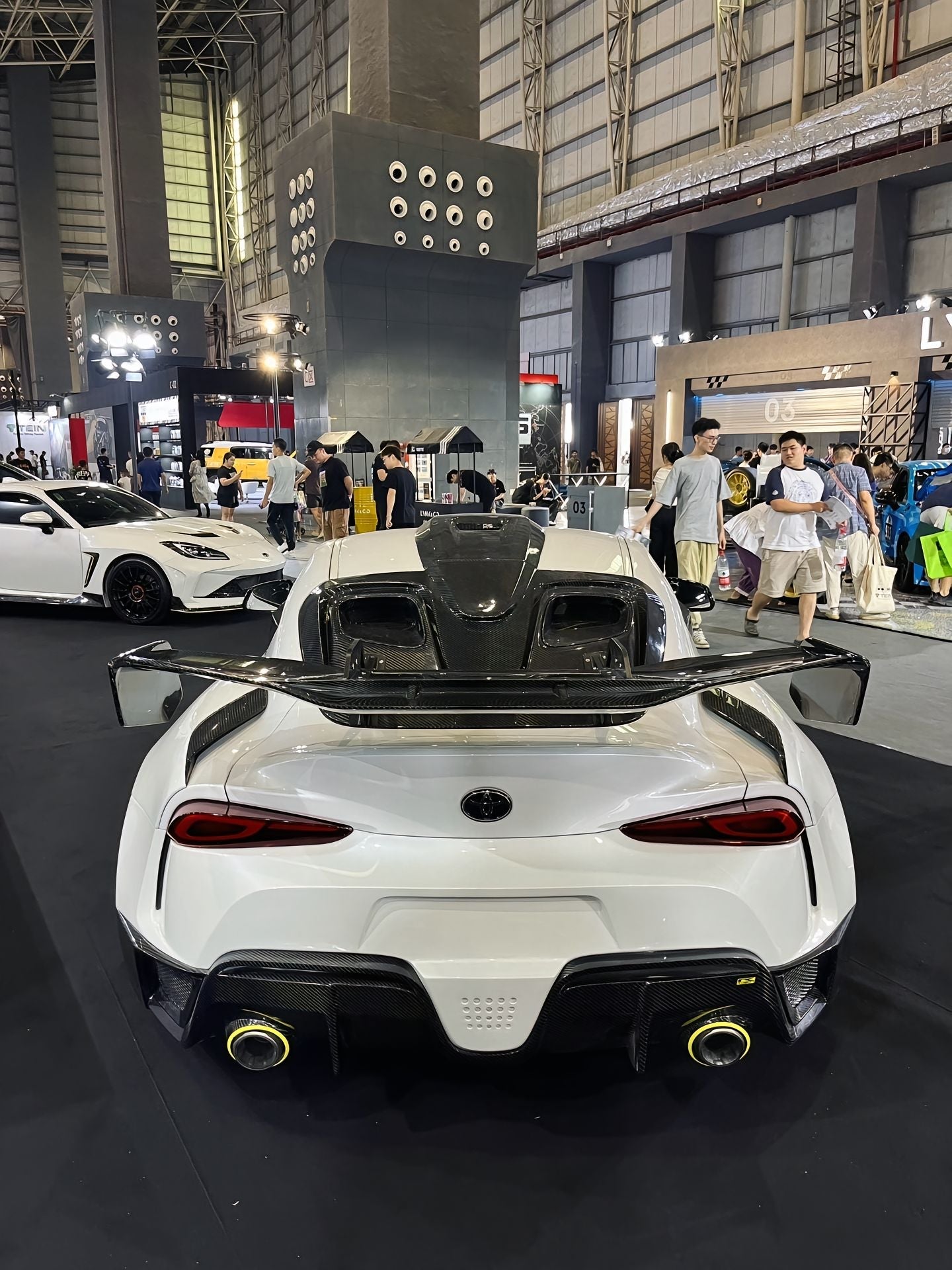 Robot Craftsman Toyota GR Supra GT Wing Aftermarket Carbon Fiber Part / Bodykit - Robot Bodykits