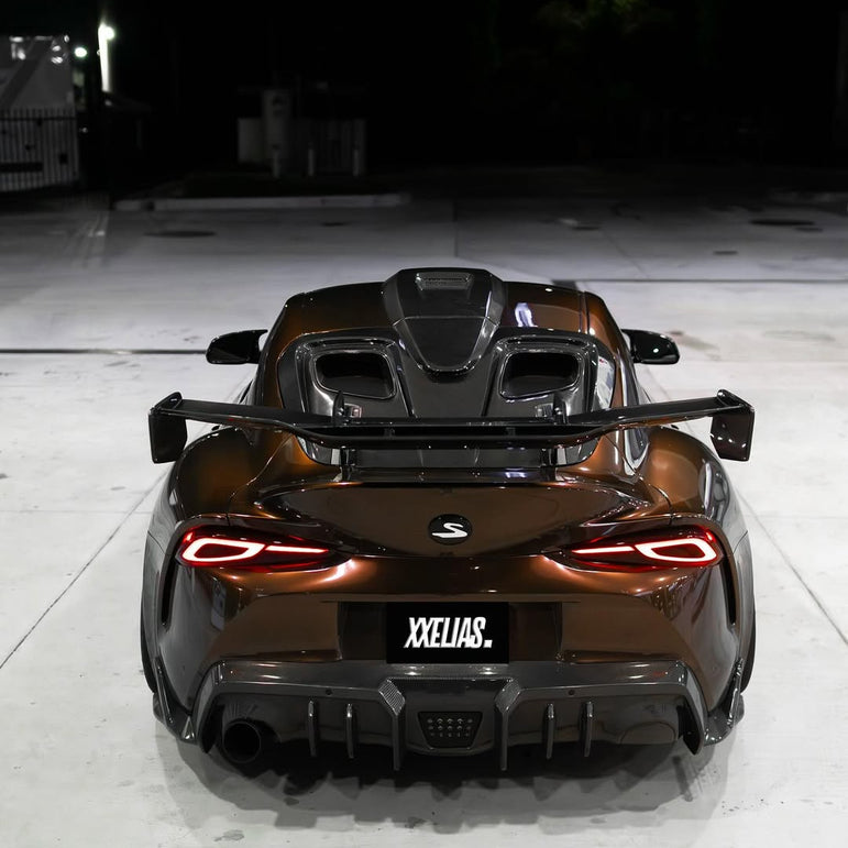 Robot Craftsman Toyota GR Supra GT Wing Aftermarket Carbon Fiber Part / Bodykit - Robot Bodykits