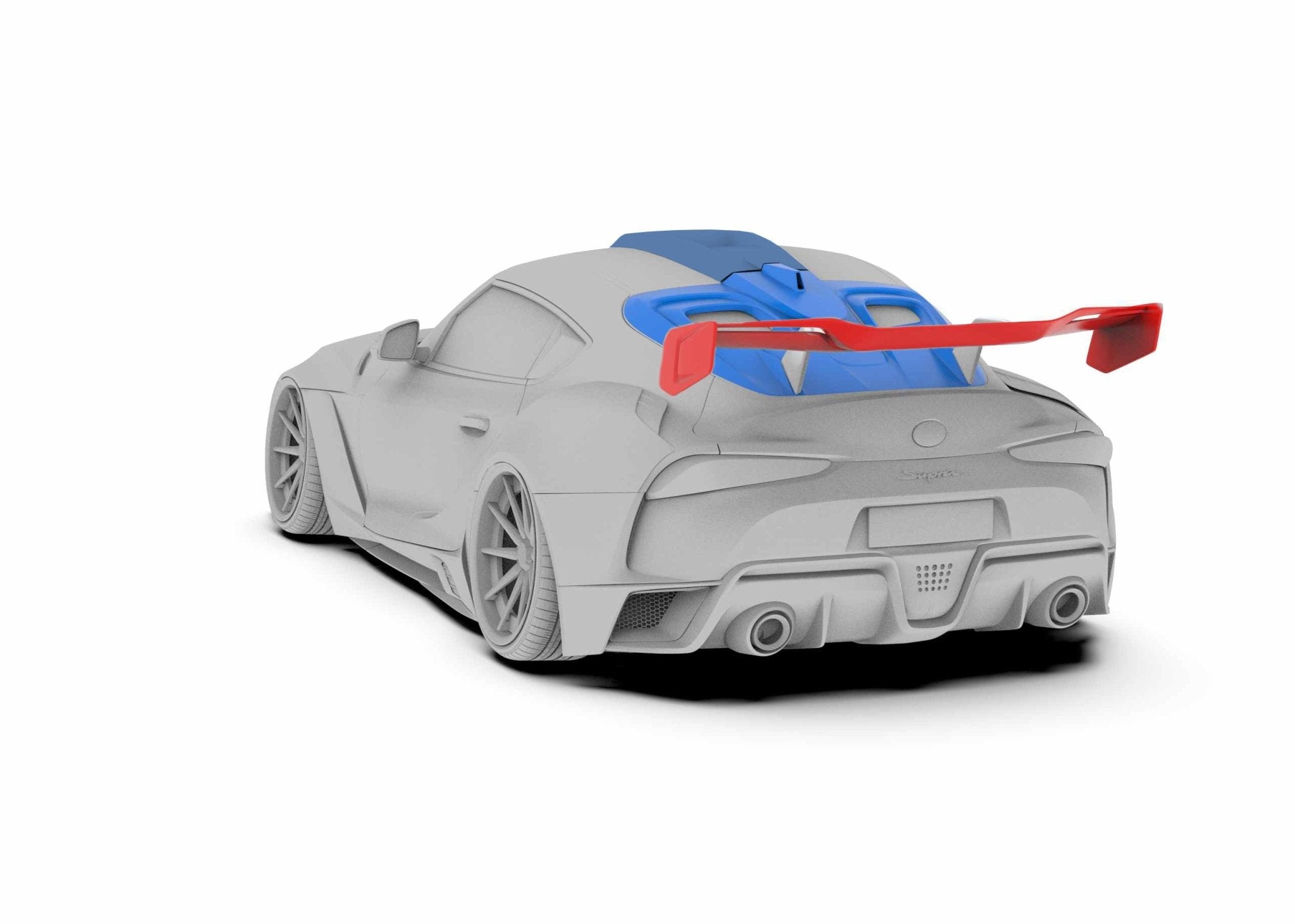 Robot Craftsman Toyota GR Supra GT Wing Aftermarket Carbon Fiber Part / Bodykit - Robot Bodykits