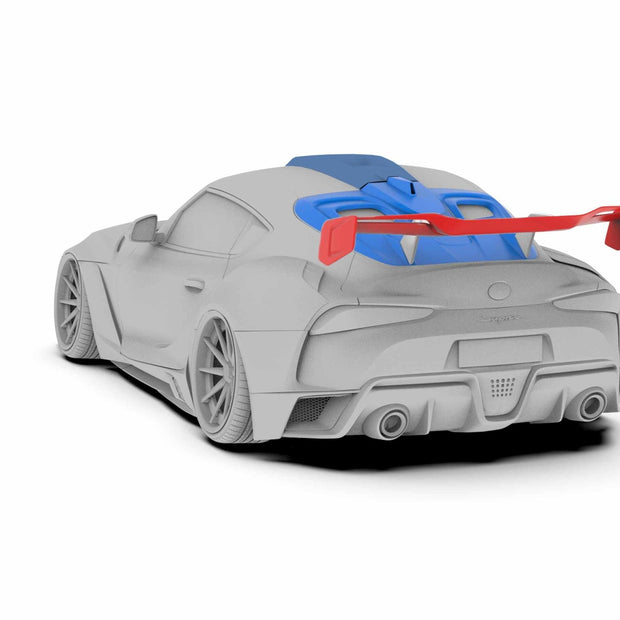 Robot Craftsman Toyota GR Supra GT Wing Aftermarket Carbon Fiber Part / Bodykit - Robot Bodykits