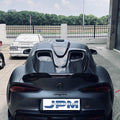Robot Craftsman Toyota GR Supra Roof Scoop & Rear Window Louver Aftermarket Carbon Fiber Part / Bodykit - Robot Bodykits