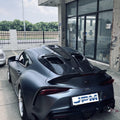 Robot Craftsman Toyota GR Supra Roof Scoop & Rear Window Louver Aftermarket Carbon Fiber Part / Bodykit - Robot Bodykits