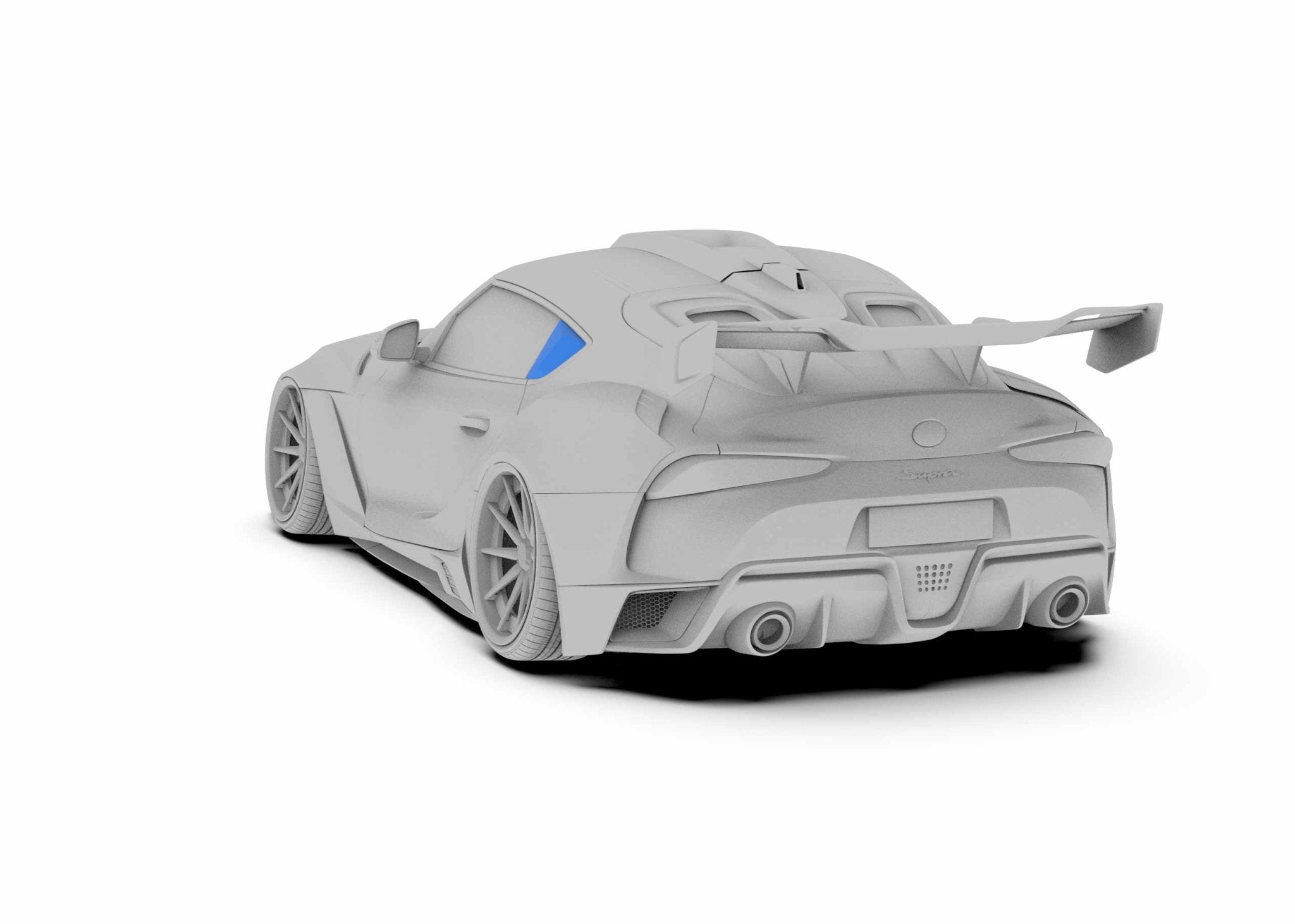 Robot Craftsman Toyota GR Supra Side Window Cover Aftermarket Carbon Fiber Part / Bodykit - Robot Bodykits