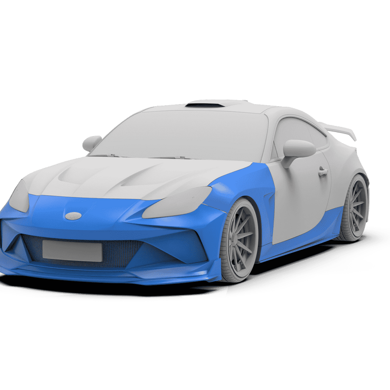 Robot Craftsman Toyota GR86 / BRZ Complete Narrow Body Kit Aftermarket Carbon Fiber Part / Bodykit - Robot Bodykits