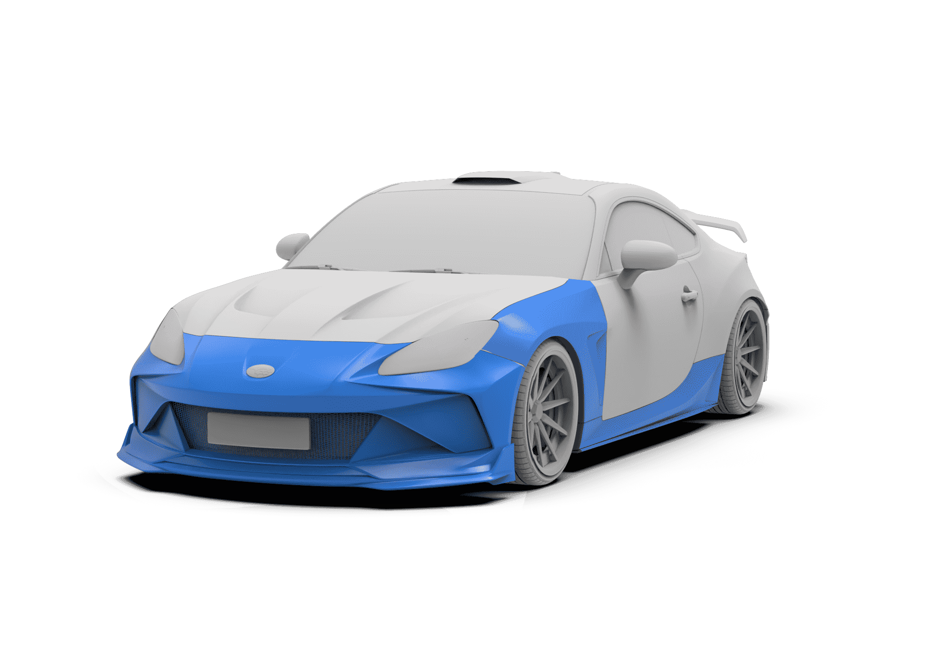 Robot Craftsman Toyota GR86 / BRZ Complete Narrow Body Kit Aftermarket Carbon Fiber Part / Bodykit - Robot Bodykits