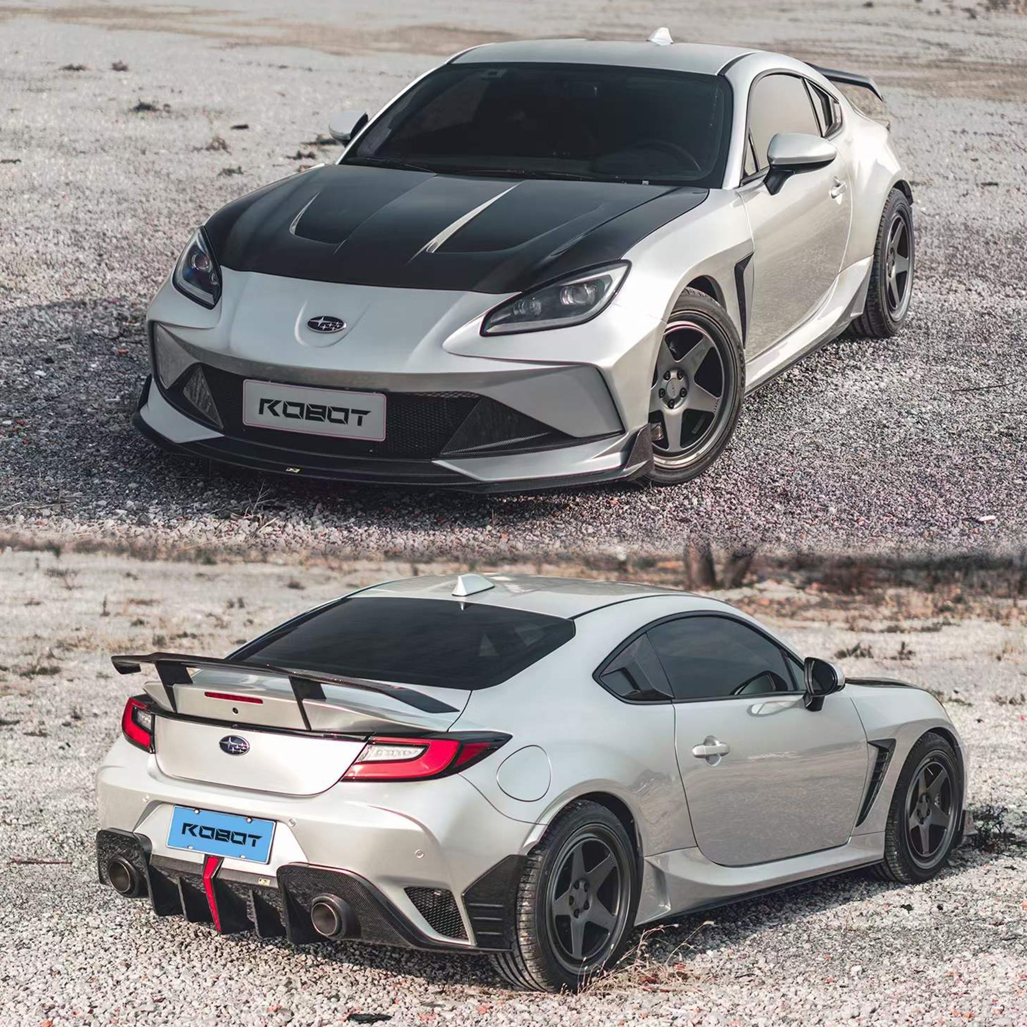 Robot Craftsman Toyota GR86 / BRZ Complete Narrow Body Kit Aftermarket Carbon Fiber Part / Bodykit - Robot Bodykits