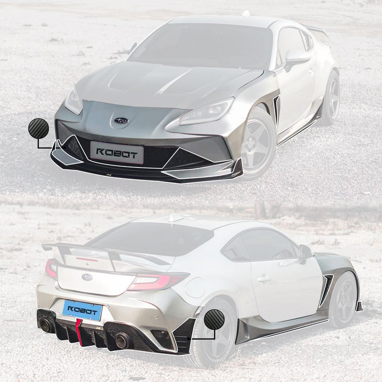 Robot Craftsman Toyota GR86 / BRZ Complete Narrow Body Kit Aftermarket Carbon Fiber Part / Bodykit - Robot Bodykits