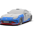 Robot Craftsman Toyota GR86 / BRZ Complete Narrow Body Kit Aftermarket Carbon Fiber Part / Bodykit - Robot Bodykits