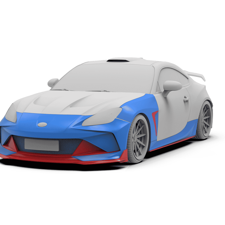 Robot Craftsman Toyota GR86 / BRZ Complete Narrow Body Kit Aftermarket Carbon Fiber Part / Bodykit - Robot Bodykits