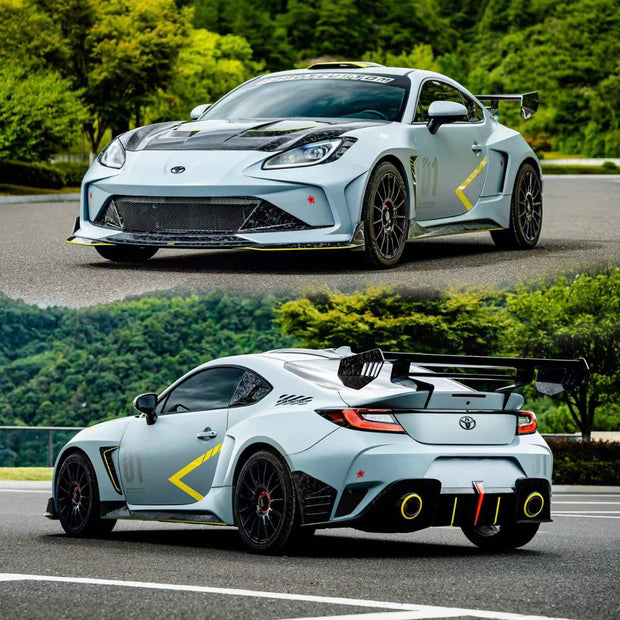 Robot Craftsman Toyota GR86 / BRZ Complete Widebody Kit Aftermarket Carbon Fiber Part / Bodykit - Robot Bodykits