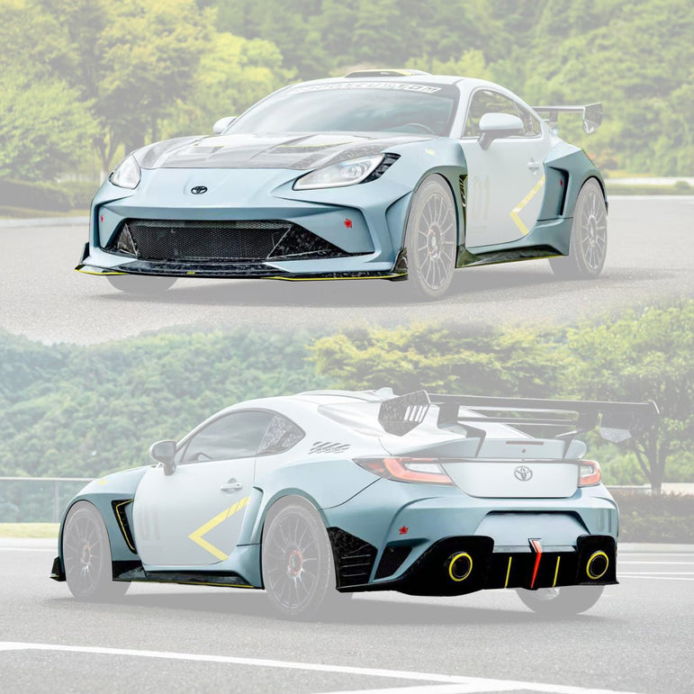 Robot Craftsman Toyota GR86 / BRZ Complete Widebody Kit Aftermarket Carbon Fiber Part / Bodykit - Robot Bodykits