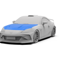 Robot Craftsman Toyota GR86 / BRZ Hood / Bonnet Aftermarket Carbon Fiber Part / Bodykit - Robot Bodykits