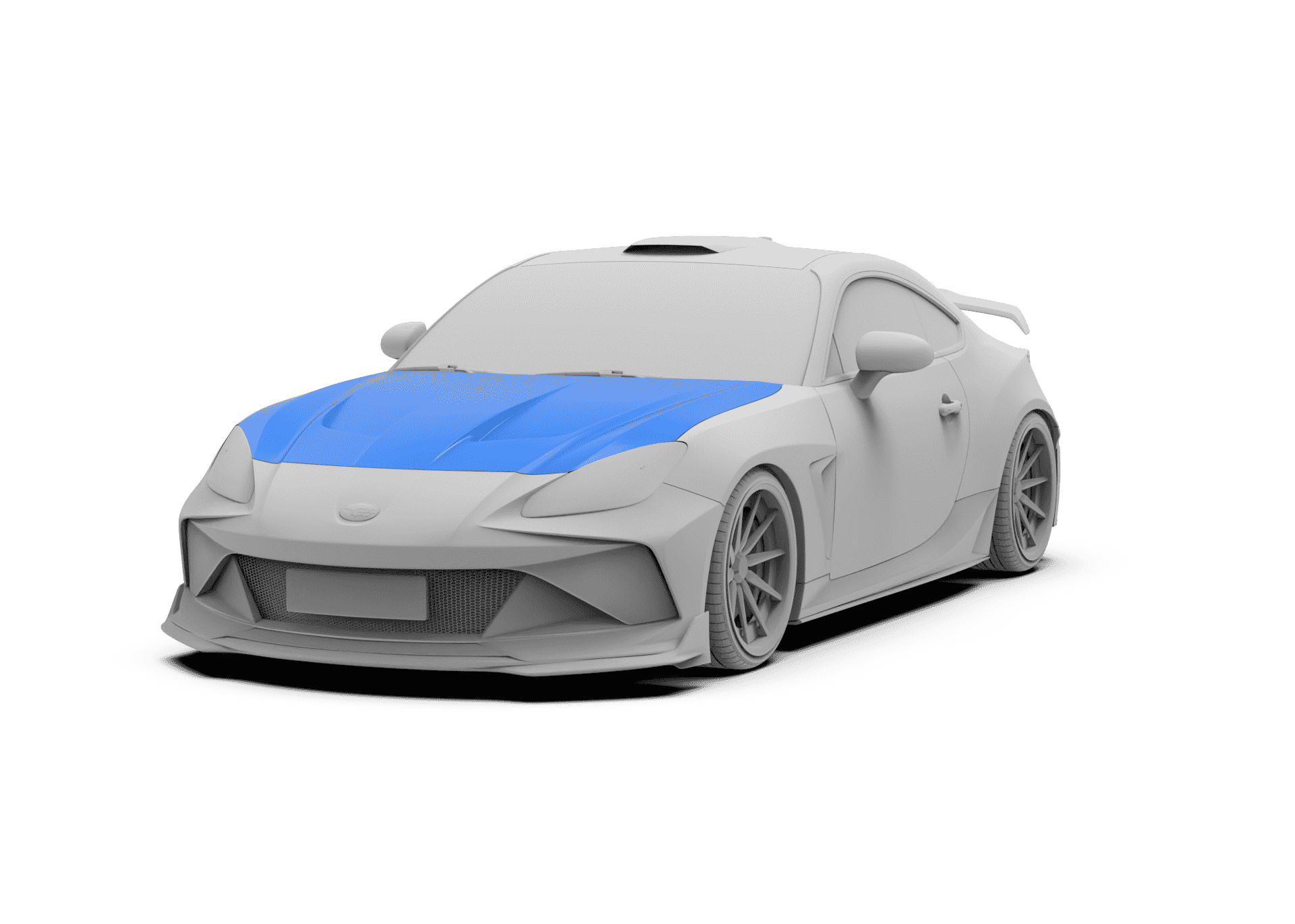 Robot Craftsman Toyota GR86 / BRZ Hood / Bonnet Aftermarket Carbon Fiber Part / Bodykit - Robot Bodykits