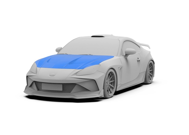 Robot Craftsman Toyota GR86 / BRZ Hood / Bonnet Aftermarket Carbon Fiber Part / Bodykit - Robot Bodykits