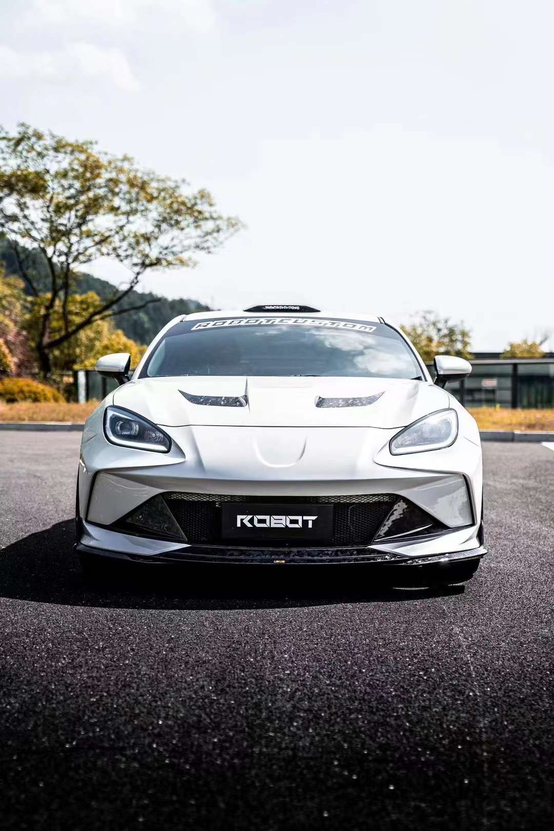 Robot Craftsman Toyota GR86 / BRZ Narrow Front Bumper & Lip Aftermarket Carbon Fiber Part / Bodykit - Robot Bodykits